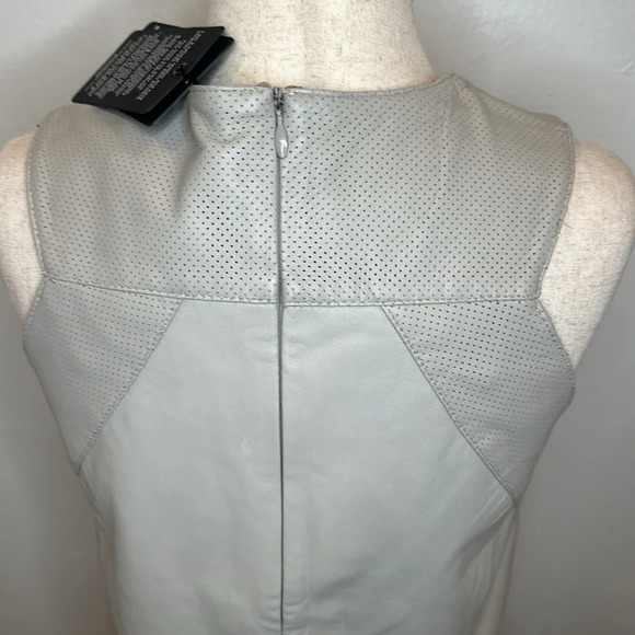 BOD & CHRISTENSEN DOLLY GENUINE LEATHER DRESS ZIPPER POCKETS NEW WITH TAGS - Picture 6 of 10